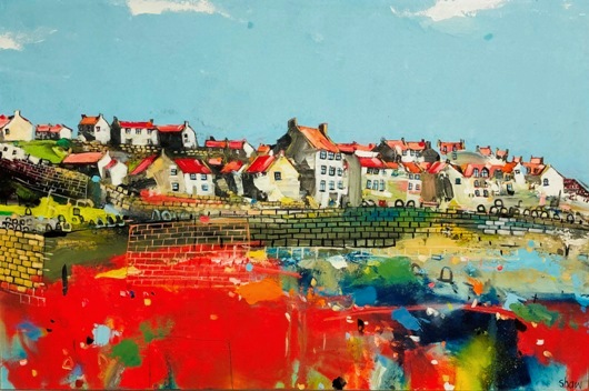 'Over the Wall, Crail' by artist Rob Shaw